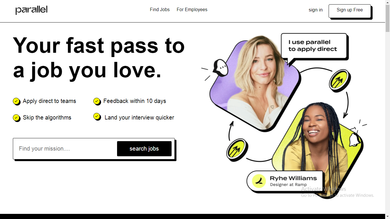 website image